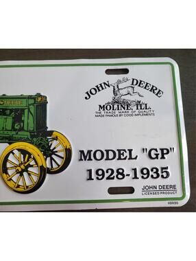 Vintage John Deere Plate - Cool Collectors item